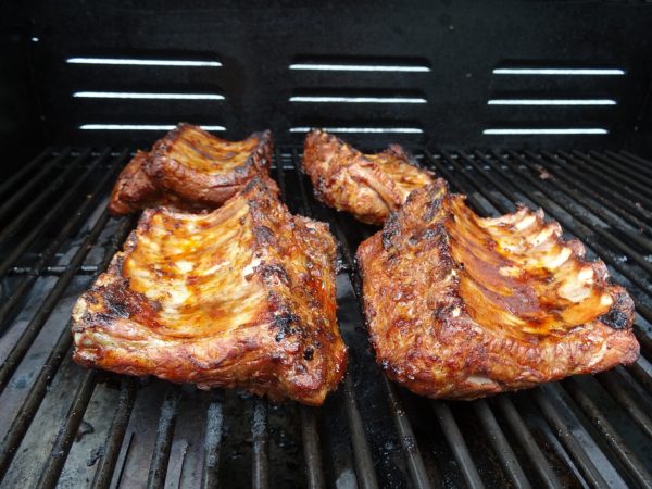 Grilling Ribs